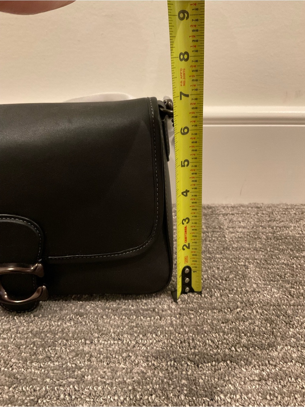 Coach Tabby Shoulder Bag - Black - Picture 9 of 10